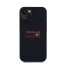 Red Bull Horizontal Logo iPhone 13 szilikon MagSafe tok, tengerészkék