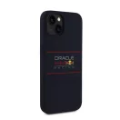 Red Bull Horizontal Logo iPhone 14 szilikon MagSafe tok, tengerészkék