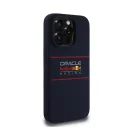 Red Bull Horizontal Logo iPhone 15 Pro Max szilikon MagSafe tok, tengerészkék