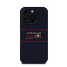 Red Bull Horizontal Logo iPhone 16 Pro szilikon MagSafe tok, tengerészkék