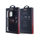 Red Bull Horizontal Logo iPhone 16 Pro szilikon MagSafe tok, tengerészkék