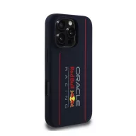   Red Bull Vertical Logo iPhone 16 Pro szilikon MagSafe tok, tengerészkék