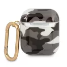 Guess Camo Collection Apple AirPods 1/2 tok, fekete