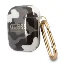 Guess Camo Collection Apple AirPods 1/2 tok, fekete