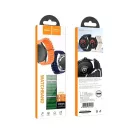 Hoco WH01 univerzális szilikon szíj, 20mm, sötétzöld