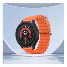 Hoco WH01 univerzális szilikon szíj, 20mm, narancssárga