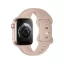 Hoco WA15 Apple Watch 42 / 44 / 45 / 49mm szilikon szíj, rozéarany