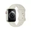 Hoco WA15 Apple Watch 42 / 44 / 45 / 49mm szilikon szíj, világosszürke
