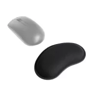   Ergonomikus / zselés egérpad csuklótámasszal, 130x78x25mm, fekete