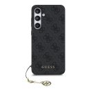 Guess 4G Charms Collection Samsung Galaxy S24 FE hátlap tok, szürke GUHCS24FEGF4GGR
