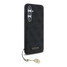 Guess 4G Charms Collection Samsung Galaxy S24 FE hátlap tok, szürke GUHCS24FEGF4GGR