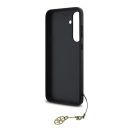 Guess 4G Charms Collection Samsung Galaxy S24 FE hátlap tok, szürke GUHCS24FEGF4GGR