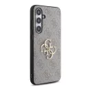 Guess 4G Big Metal Logo Samsung Galaxy S24 FE hátlap tok, rózsaszín GUHCS24FE4GMGPI