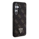 Guess 4G Triangle Samsung Galaxy S24 hátlap tok, fekete GUHCS24SPG4GPK