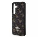 Guess 4G Triangle Samsung Galaxy S24 hátlap tok, fekete GUHCS24SPG4GPK