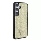 Guess Rhinestone Triangle Samsung Galaxy S24 hátlap tok, arany GUHCS24SHDGPPD