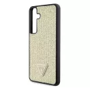Guess Rhinestone Triangle Samsung Galaxy S24 hátlap tok, arany GUHCS24SHDGPPD