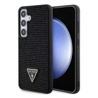   Guess Rhinestone Triangle Samsung Galaxy S24 hátlap tok, fekete GUHCS24SHDGPPK
