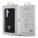Guess Rhinestone Triangle Samsung Galaxy S24 hátlap tok, fekete GUHCS24SHDGPPK