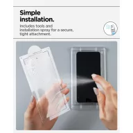   Spigen EliteShield EZ Fit HD Samsung Galaxy S25 Ultra kijelzővédő fólia felhelyező kerettel (1db)