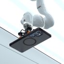 Spigen Ultra Hybrid MagFit Samsung Galaxy S25 Ultra tok, Frost Black, fekete