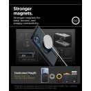 Spigen Ultra Hybrid MagFit Samsung Galaxy S25 Ultra tok, Frost Black, fekete