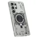 Spigen Ultra Hybrid MagFit Samsung Galaxy S25 Ultra tok, Neo One, átlátszó