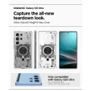 Spigen Ultra Hybrid MagFit Samsung Galaxy S25 Ultra tok, Neo One, átlátszó