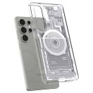 Spigen Ultra Hybrid MagFit Samsung Galaxy S25 Ultra tok, Zero One, fehér