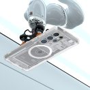 Spigen Ultra Hybrid MagFit Samsung Galaxy S25 Ultra tok, Zero One, fehér