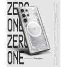 Spigen Ultra Hybrid MagFit Samsung Galaxy S25 Ultra tok, Zero One, fehér