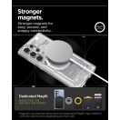 Spigen Ultra Hybrid MagFit Samsung Galaxy S25 Ultra tok, Zero One, fehér