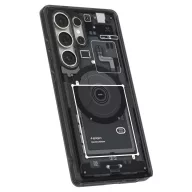   Spigen Ultra Hybrid MagFit Samsung Galaxy S25 Ultra tok, Zero One, fekete