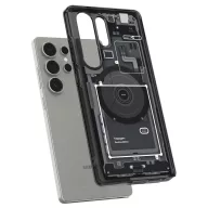   Spigen Ultra Hybrid MagFit Samsung Galaxy S25 Ultra tok, Zero One, fekete