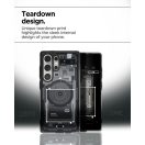 Spigen Ultra Hybrid MagFit Samsung Galaxy S25 Ultra tok, Zero One, fekete