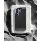 Spigen Rugged Armor MagFit Samsung Galaxy S25 Ultra tok, Matte Black, fekete
