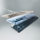 Spigen Liquid Crystal Samsung Galaxy S25 Ultra tok, Space Crystal, átlátszó