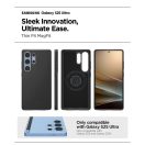 Spigen Thin Fit MagFit Samsung Galaxy S25 Ultra tok, Black, fekete