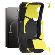   Spigen Tough Armor MagFit Samsung Galaxy S25 tok, Black, fekete