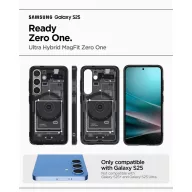   Spigen Ultra Hybrid MagFit Samsung Galaxy S25 tok, Zero One, fekete