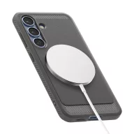   Spigen Rugged Armor MagFit Samsung Galaxy S25 tok, Marble Gray