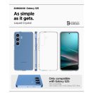 Spigen Liquid Crystal Samsung Galaxy S25 tok, Crystal Clear, átlátszó