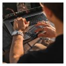 Forcell Armor hátlap tok, Samsung Galaxy S25, fekete