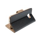 Fancy Samsung Galaxy S25 Plus flip tok, fekete / arany