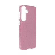 Samsung Galaxy S25 Plus csillámos hátlap tok, rózsaszín