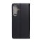 Magnet Samsung Galaxy S25 mágneses flip tok, fekete