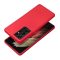 Forcell Soft Samsung Galaxy S25 Ultra szilikon tok, piros