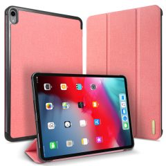   Apple iPad Pro 11 (2018), mappa tok, Smart Case, Dux Ducis Domo, rózsaszín