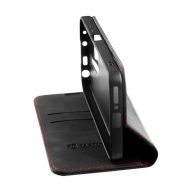   Tactical Xproof Samsung Galaxy S25+ flip/oldalra nyíló tok, fekete