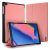 Samsung Galaxy Tab A 8.0 + S Pen (2019) SM-P200 / P205, mappa tok, Trifold, Dux Ducis Domo, rózsaszín